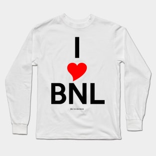 I heart Barenaked Ladies (But I do miss Steve) - Dark Text Long Sleeve T-Shirt